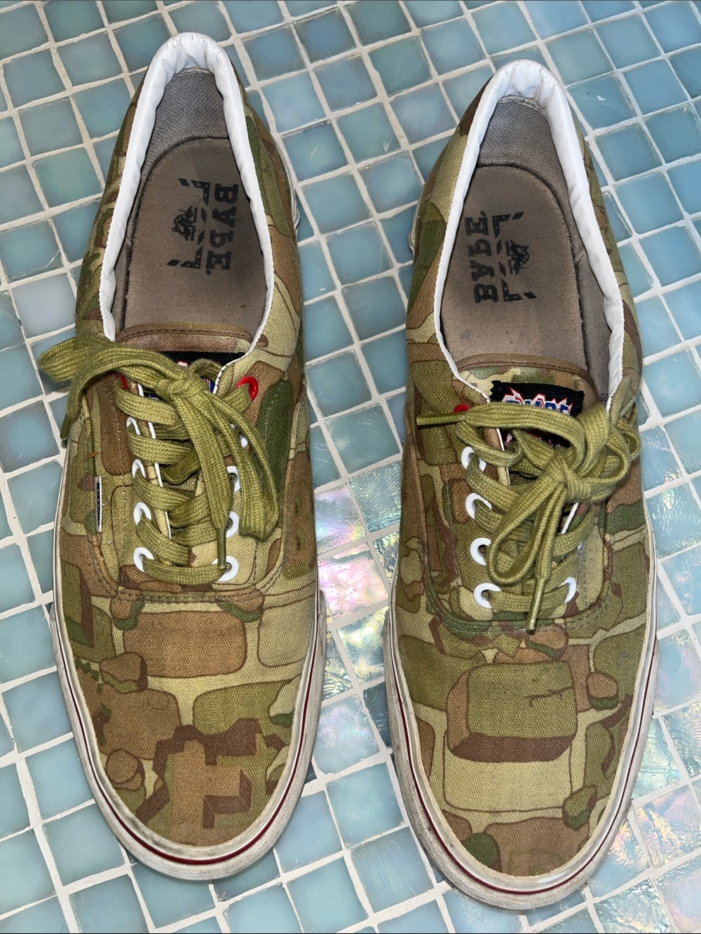 Bathing Ape (BAPE) "Explosive Camo" Yank Sta sneakers  Spring/Summer 2013
